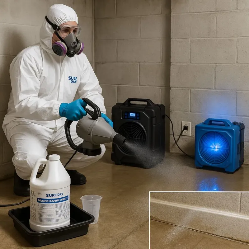 Sanitization and Odor Removal process in Kingston, NY
