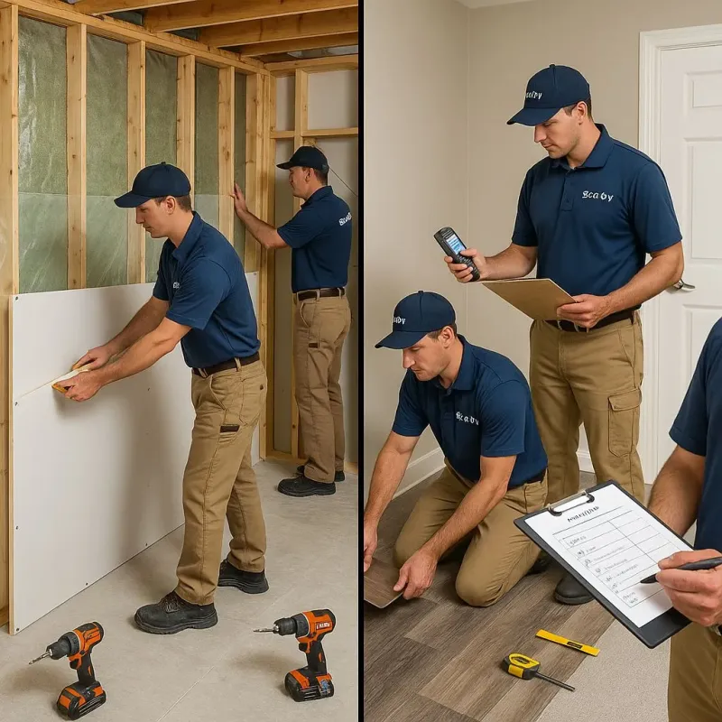 Repairs and Reconstruction process in Kingston, NY